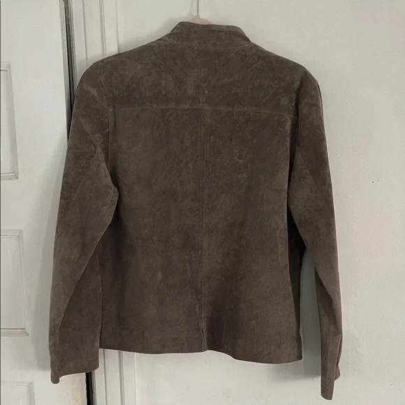 Brown Suede Jacket - Picture 3 of 3